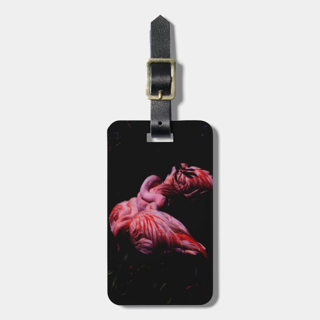 Flames in the Darkness Luggage Tag (Front Vertical)