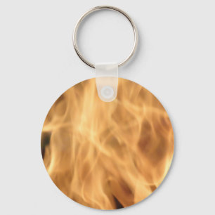 Flames Key Ring