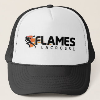 Flames Lacrosse Trucker Trucker Hat