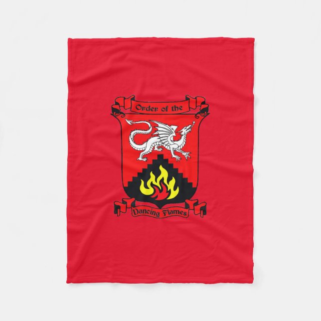Flames Lodge Blanket (Front)