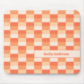 Flames of a Candle Color Combination Mouse Mat