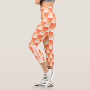 Flames of a Candle Colour Combination Capri Leggings