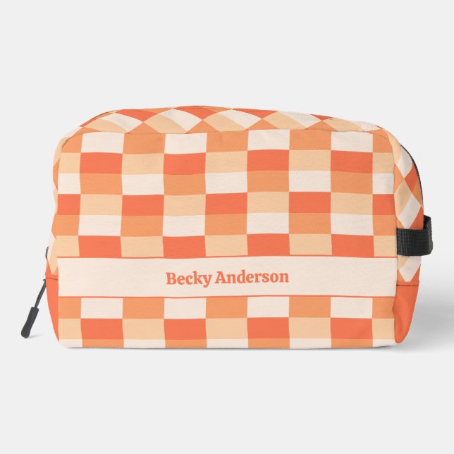 Flames of a Candle Colour Combination Dopp Kit (Back)