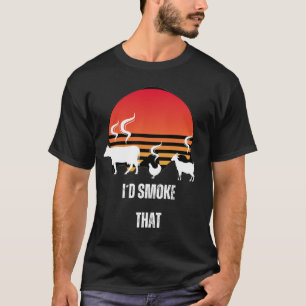Flames of BBQ: Sensory Designs T-Shirt