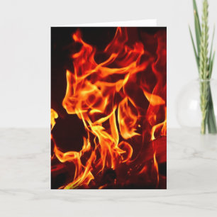 Flames of Fire Card
