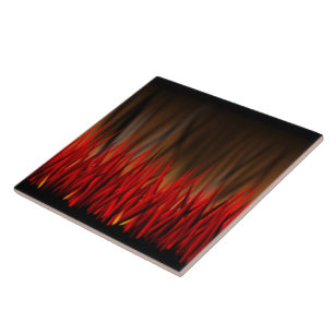 FLAMES OF FIRE TILE