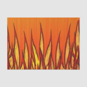 Flames of Fire Tissue Paper