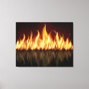 FLAMES on Canvas Series