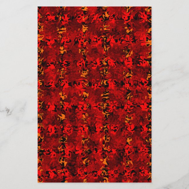 Flames Scrapbook Paper (Front)