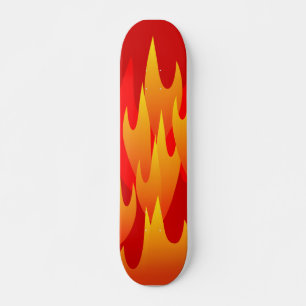 Flames  Skateboard
