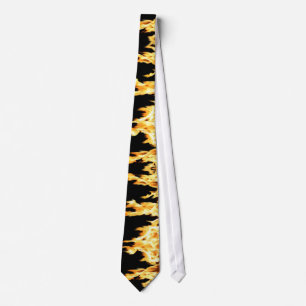 Flames Tie