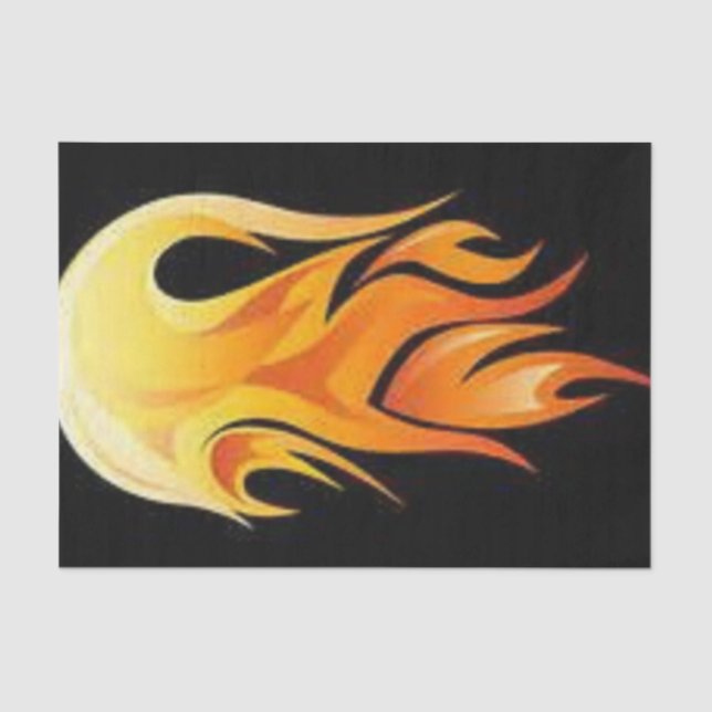 Flames Tissue Paper (Front)