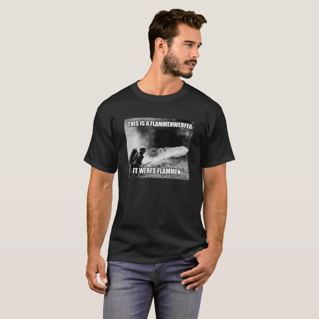 Flamethrower shirt (Front Full)