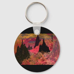 Flametongue Key Ring