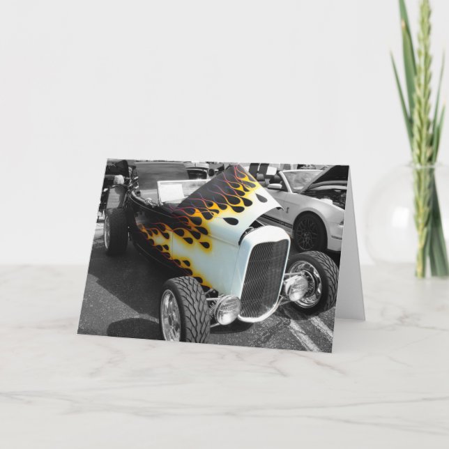 Flamin' Hot Rod Card (Front)