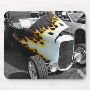 Flamin' Hot Rod Mouse Mat