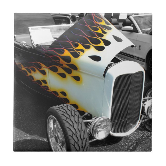 Flamin' Hot Rod Tile (Front)