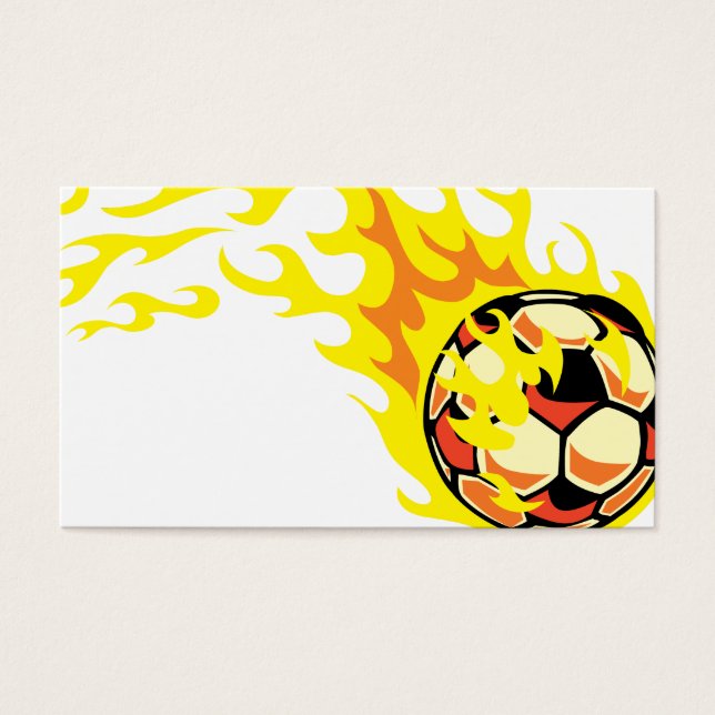 Flamin’ Soccer Ball (Front)
