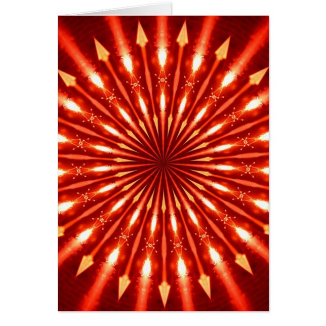 flaming arrows kaleidoscope (Front)