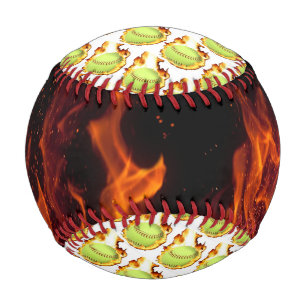Flaming Baseball