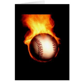 Flaming Baseball