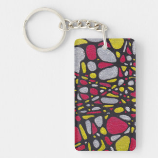 Flaming Cal Key Ring