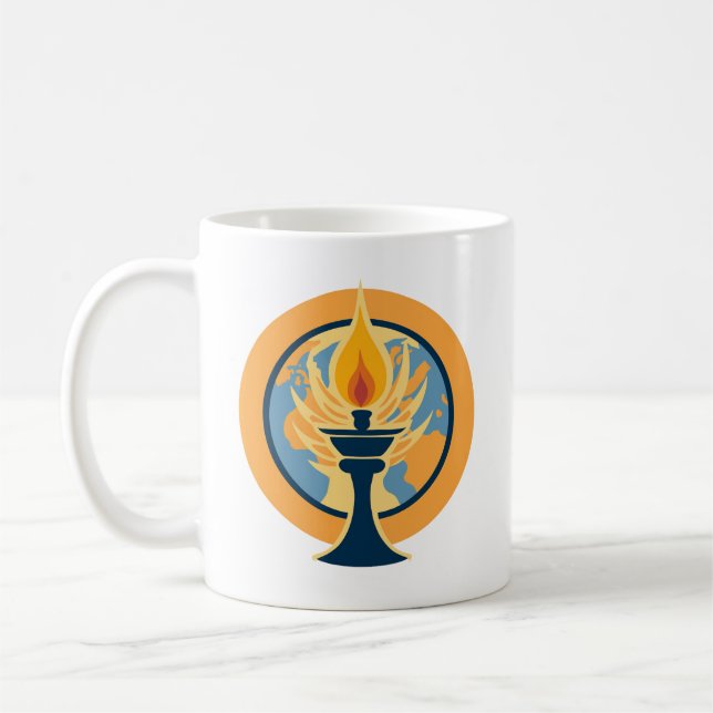 Flaming Chalice Coffee Mug (Left)