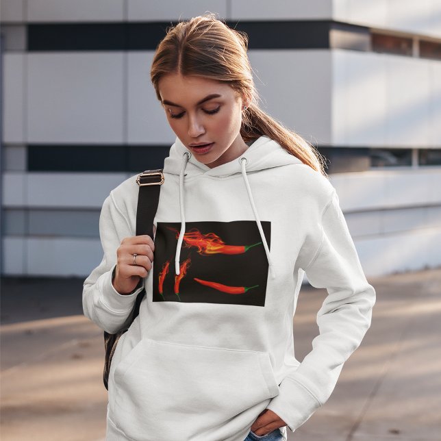Flaming Chilli Peppers Hoodie (Creator Uploaded)