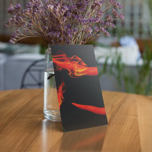 Flaming Chilli Peppers Invitation