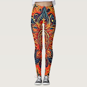 Flaming Eye Leggings