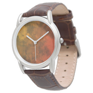 Flaming Face Men's Watch