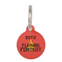 Flaming Feminist RBG Ginsburg Feminism Flames 20