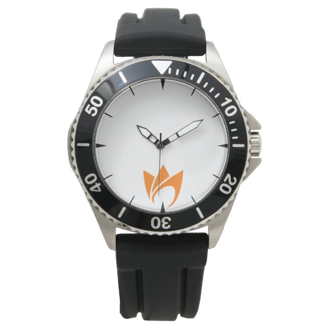 Flaming Fire (orange flames) Watch (Front)