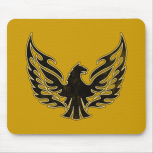 Flaming Firebird Mouse Mat