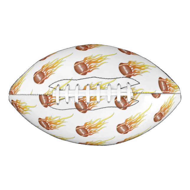 Flaming Football American Football (Front)
