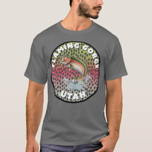 Flaming Gorge Fly Fishing Utah T T-Shirt