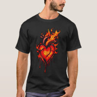 Flaming heart.