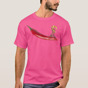 Flaming Hot Spicy Pepper Fire Chilli Cook Off Chef T-Shirt