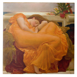 Flaming June 1895 Tile