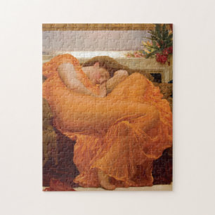 Flaming June by Frederic Leighton Jigsaw Puzzle