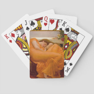 Flaming June (by Frederic Leighton) Playing Cards