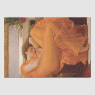 Flaming June by Frederic Leighton Tissue Paper