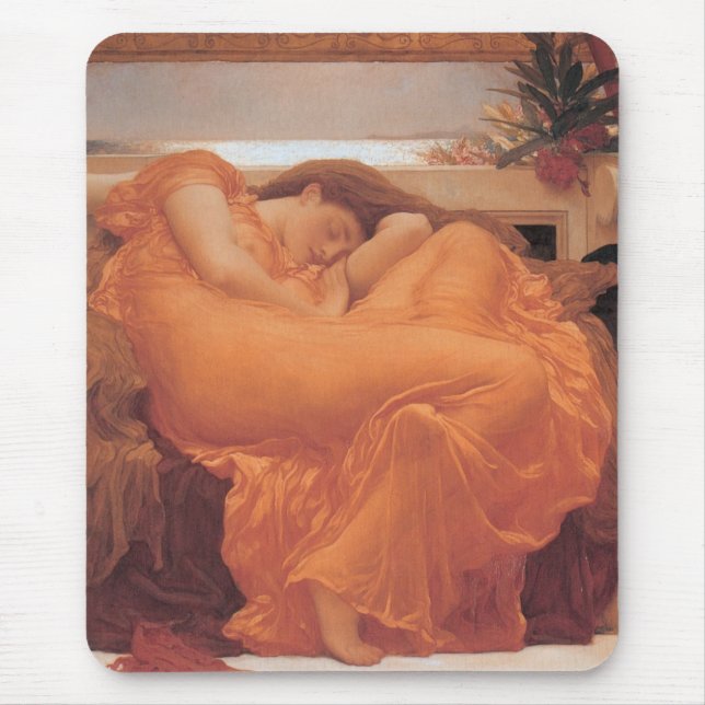 Flaming June by Frederick Leighton Mouse Mat (Front)