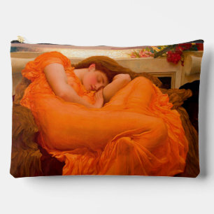 Flaming June by Lord Frederic Leighton Accessory Pouch