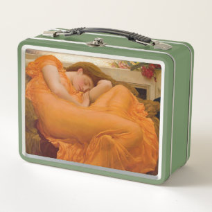 Flaming June by  Sir Frederic Leighton Metal Lunch Box