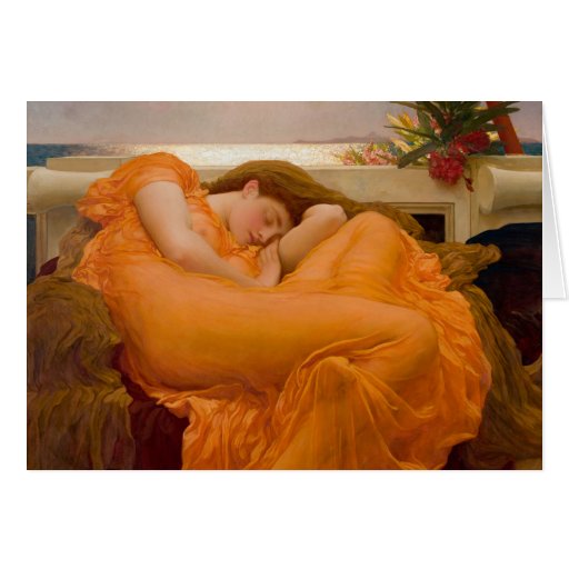 Image of Flaming June - Frederic Lord Leighton