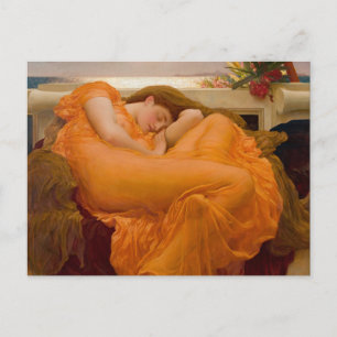 Flaming June - Frederic Lord Leighton Postcard