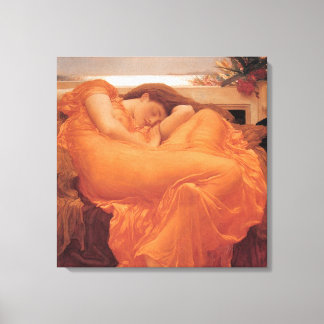 Flaming June ~ Lord Frederick Leighton Canvas Print