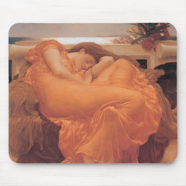 Flaming June Mousepad (Front)