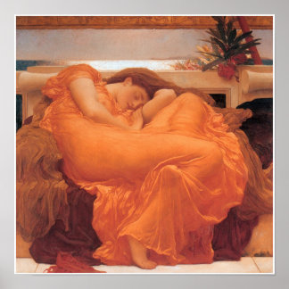 Flaming June Poster Print